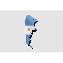 Argentina Map Sticker - DecalsHouse