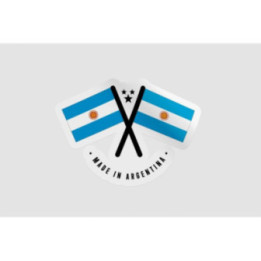 Argentina Quality Made In Label Style 2 Sticker - DecalsHouse