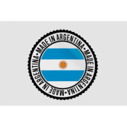 Argentina Quality Made In Label Style 3 Sticker - DecalsHouse