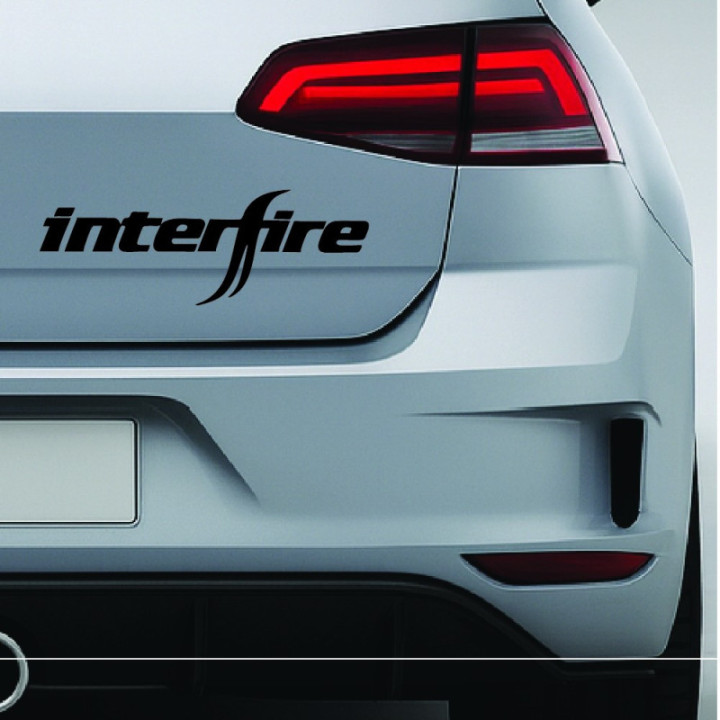 Buy Interfire Audio Vinyl Decal Sticker Online