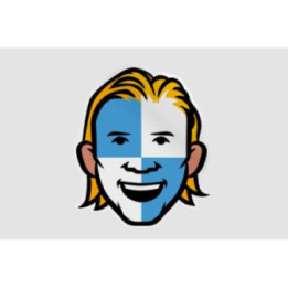 Argentina Soccer Supporter Gear Style 3 Sticker - DecalsHouse