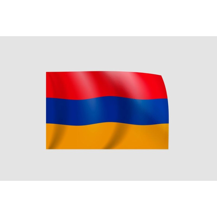 Armenia Flag Sticker - DecalsHouse