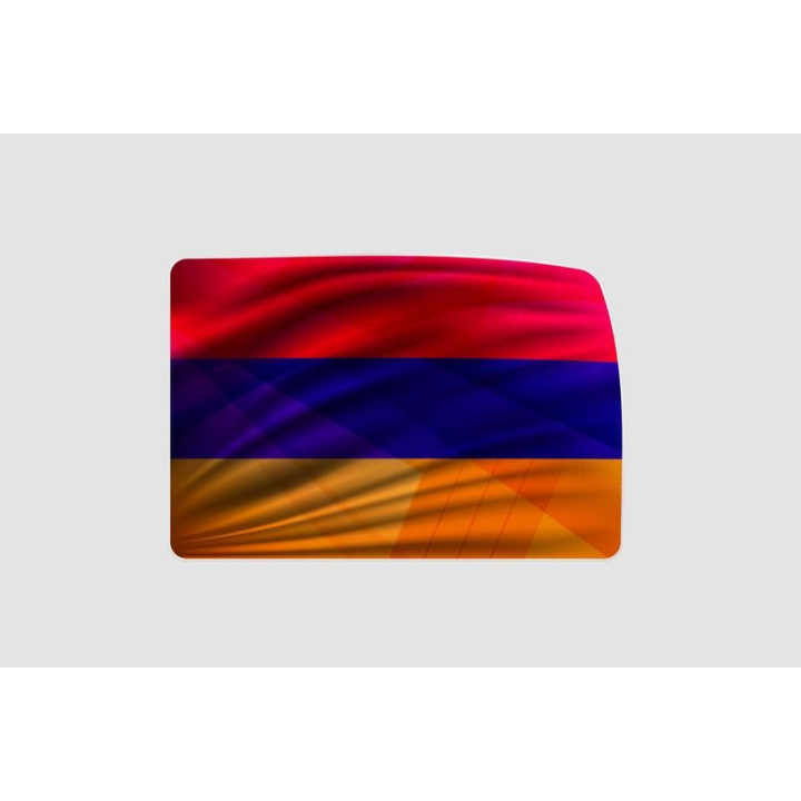 Armenia Flag Style 10 Sticker - DecalsHouse