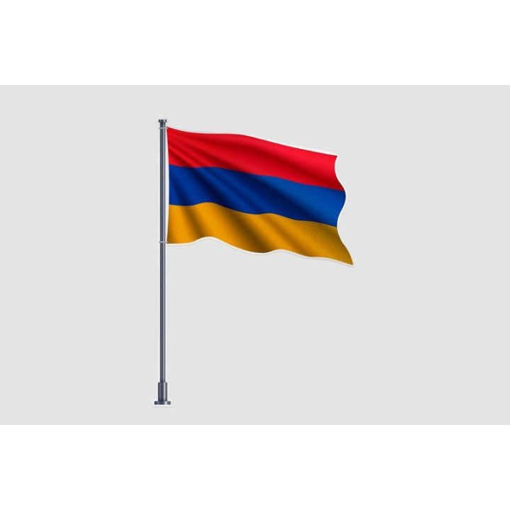 Armenia Flag Style 12 Sticker - DecalsHouse