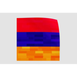 Armenia Flag Style 16 Sticker - DecalsHouse