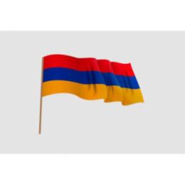 Armenia Flag Style 2 Sticker - DecalsHouse