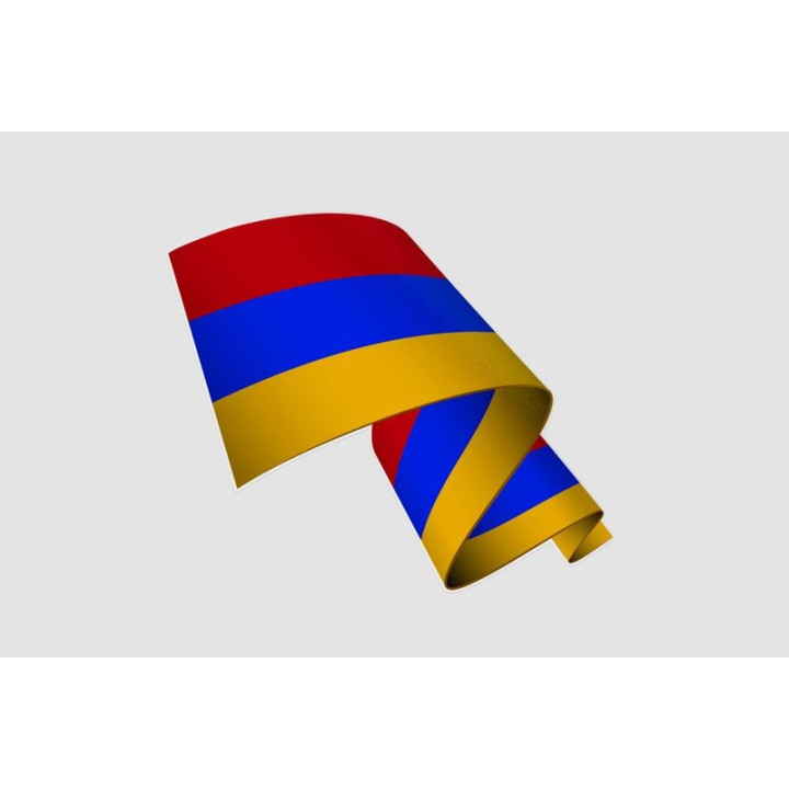 Armenia Flag Style 22 Sticker - DecalsHouse