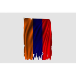 Armenia Flag Style 5 Sticker - DecalsHouse