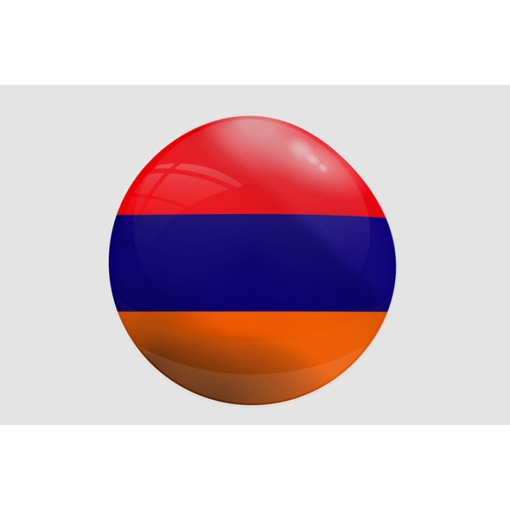 Armenia Flag Style 8 Sticker - DecalsHouse