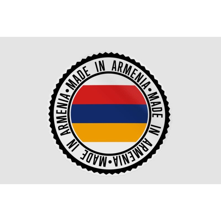 Armenia Made In Quality Label Style 5 Sticker - DecalsHouse