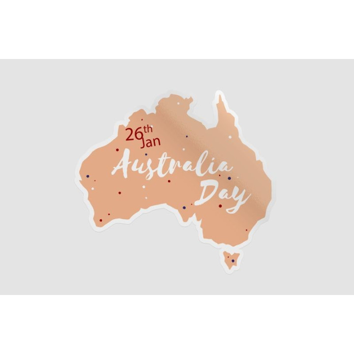 Australia Day Style 3 Sticker - DecalsHouse