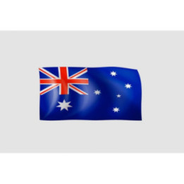 Australia Flag Style 15 Sticker - DecalsHouse