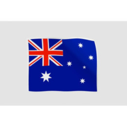 Australia Flag Style 7 Sticker - DecalsHouse