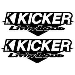 Buy Kicker Livin Loud Audio Decal Sticker Online