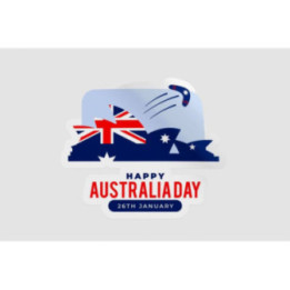 Australia Map Style 27 Sticker - DecalsHouse