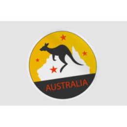 Australia Travel Sticker - DecalsHouse
