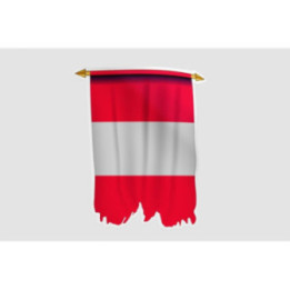 Austria Flag Style 13 Sticker - DecalsHouse