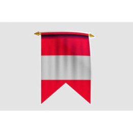 Austria Flag Style 7 Sticker - DecalsHouse