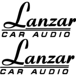 Buy Lanzar Audio Vinyl Decal Sticker Online