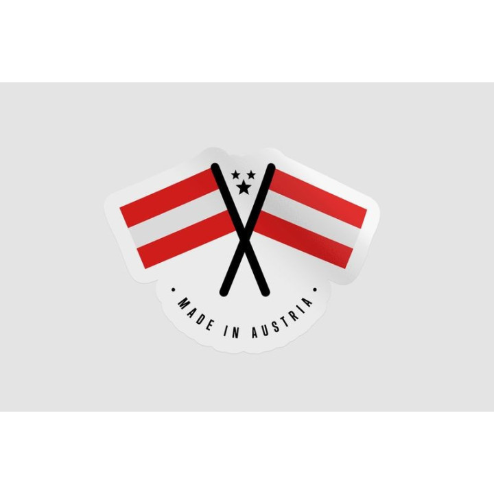 Austria Made In Quality Sticker - DecalsHouse