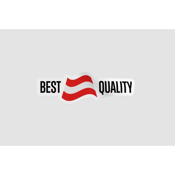 Austria Made In Quality Style 2 Sticker - DecalsHouse