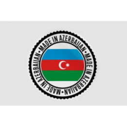 Azerbaijan Quality Label Style 5 Sticker - DecalsHouse