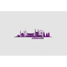 Azerbaijan Style 2 Sticker - DecalsHouse