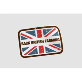 Back British Farming Sticker – Union Jack UK Agriculture Decal