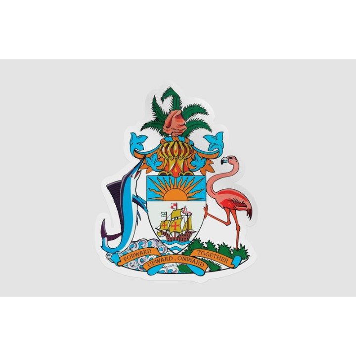 Bahamas National Emblem Sticker - DecalsHouse