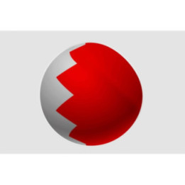 Bahrain Flag Style 20 Sticker - DecalsHouse