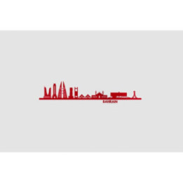 Bahrain Landmark Style 2 Sticker - DecalsHouse