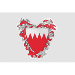 Bahrain National Emblem Sticker - DecalsHouse