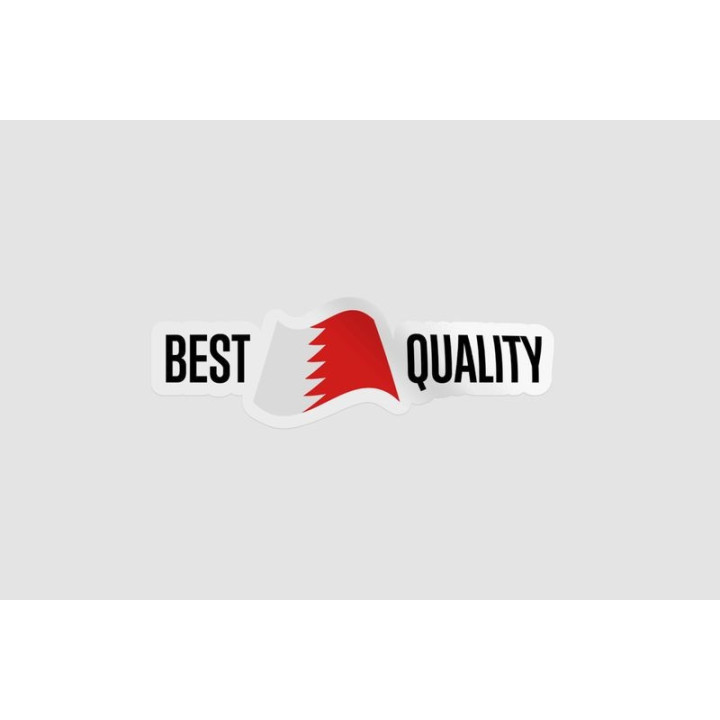 Bahrein Quality Label Sticker - DecalsHouse