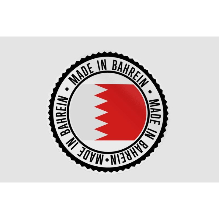 Bahrein Quality Label Style 5 Sticker - DecalsHouse
