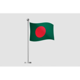 Bangladesh Flag Style 25 Sticker - DecalsHouse