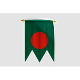 Bangladesh Flag Style 30 Sticker - DecalsHouse