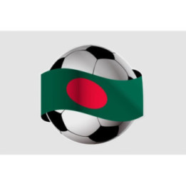 Bangladesh Football Ball Sticker - DecalsHouse