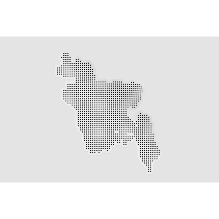 Bangladesh Map Sticker - DecalsHouse