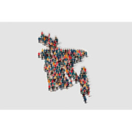 Bangladesh Map Style 4 Sticker - DecalsHouse