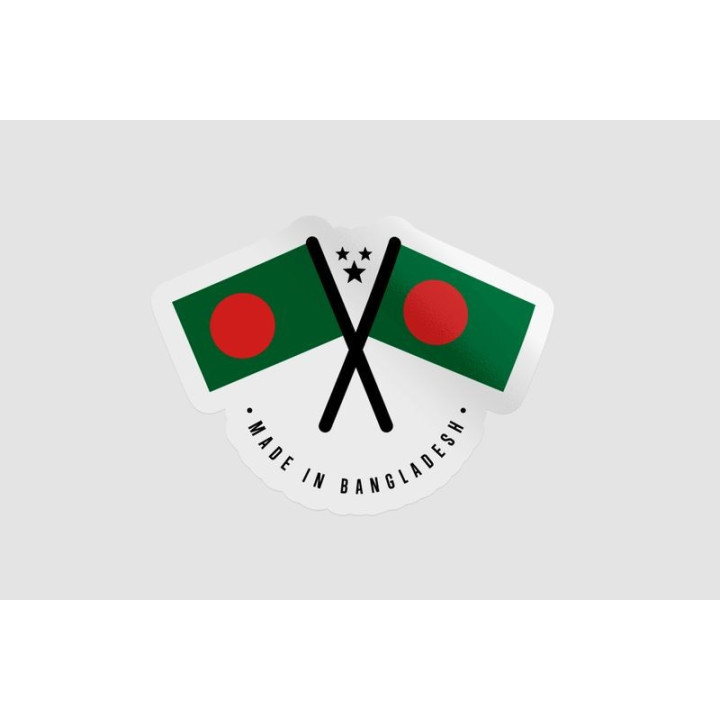Bangladesh Quality Label Style 2 Sticker - DecalsHouse