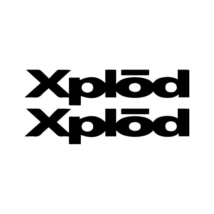 Buy Sony Xplod Audio Style 1 Decal Sticker Online