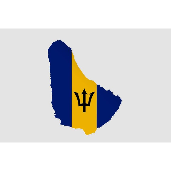 Barbados Style 2 Sticker - DecalsHouse