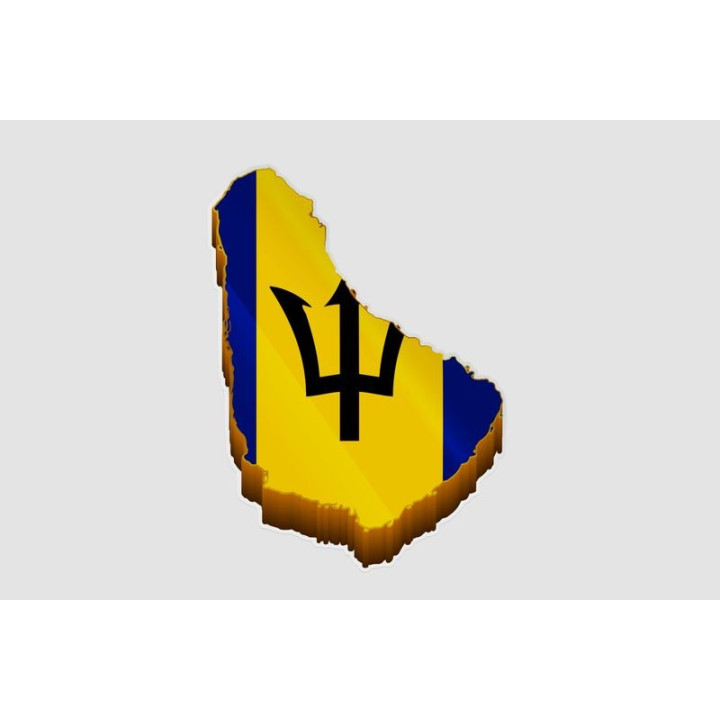 Barbados Style 3 Sticker - DecalsHouse