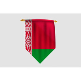 Belarus Flag Style 13 Sticker - DecalsHouse