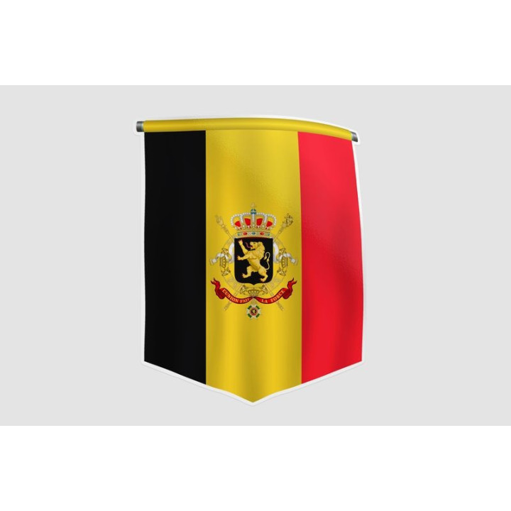 Belgium Flag Style 40 Sticker - DecalsHouse