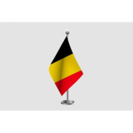 Belgium Flag Style 42 Sticker - DecalsHouse