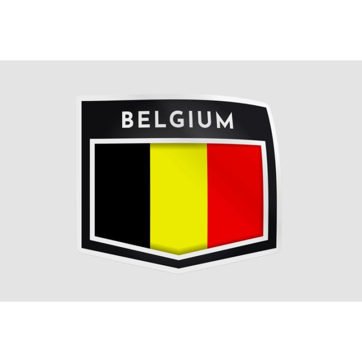 Belgium Quality Label Style 12 Sticker - DecalsHouse
