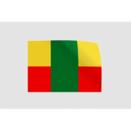 Belize Flag Style 17 Sticker - DecalsHouse