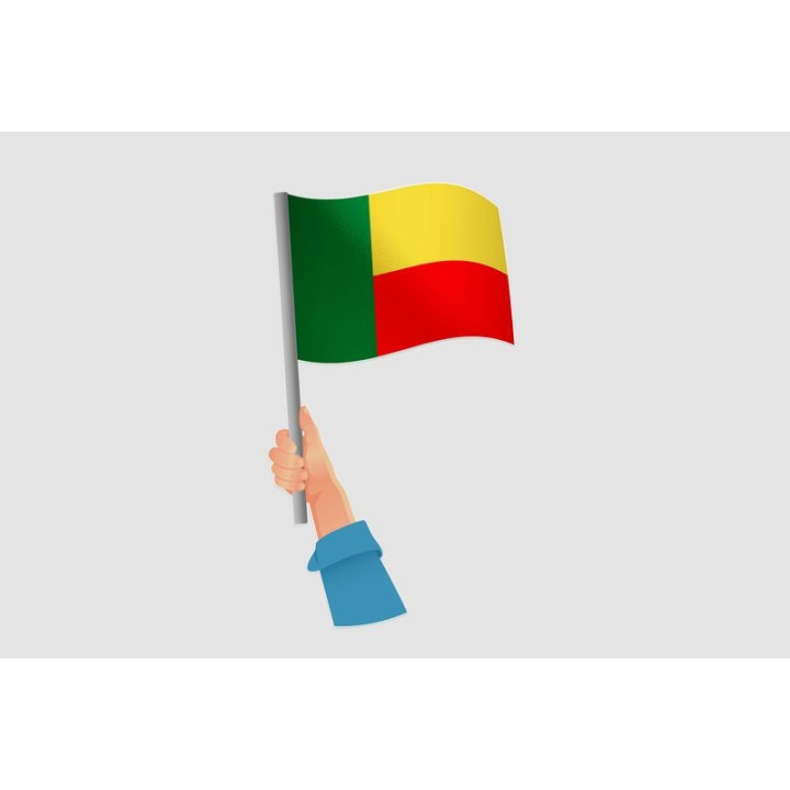 Belize Flag Style 18 Sticker - DecalsHouse