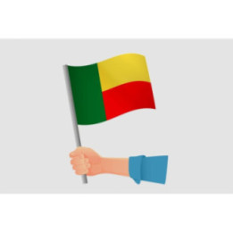Belize Flag Style 19 Sticker - DecalsHouse